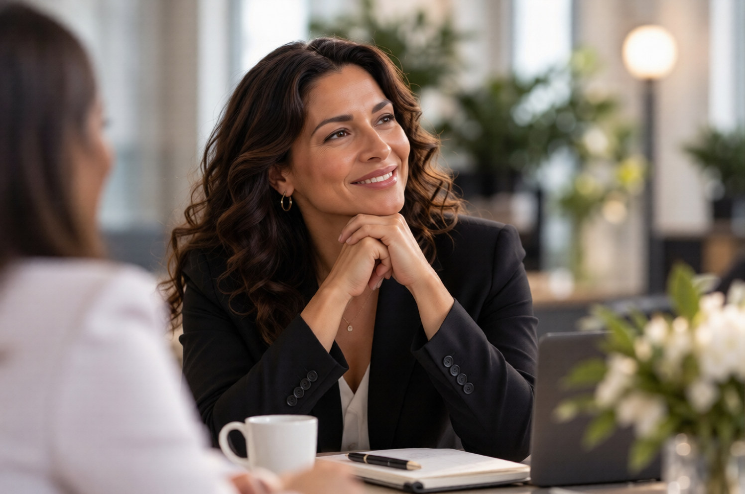 Women in conversation